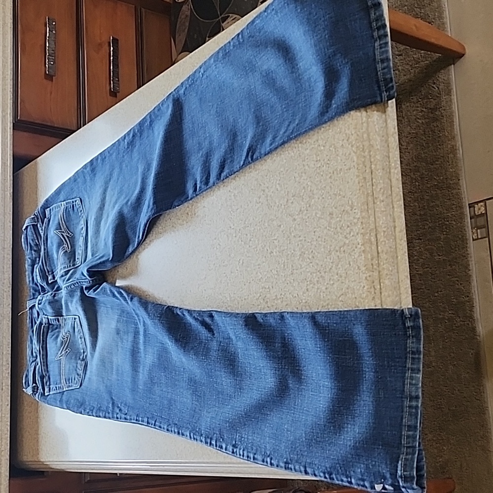 Wrangler Boot Cut Jeans Size 9 - Picture 11 of 12